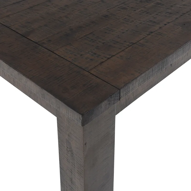 Willow Creek Distressed Solid Wood 78\" Extension Dining Table