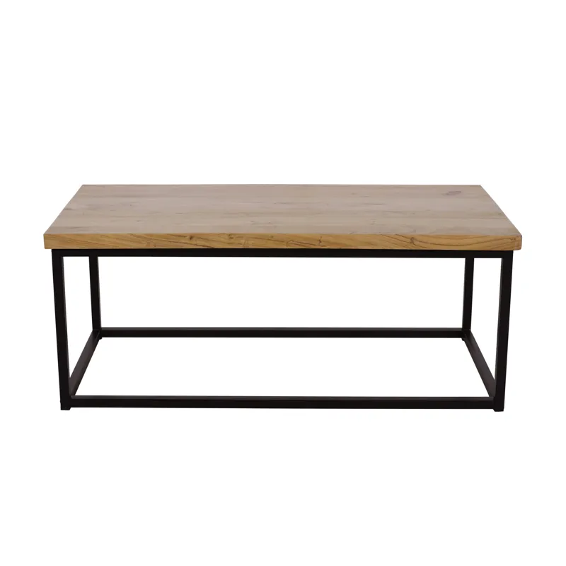 Ames Solid Wood Modern Coffee Table