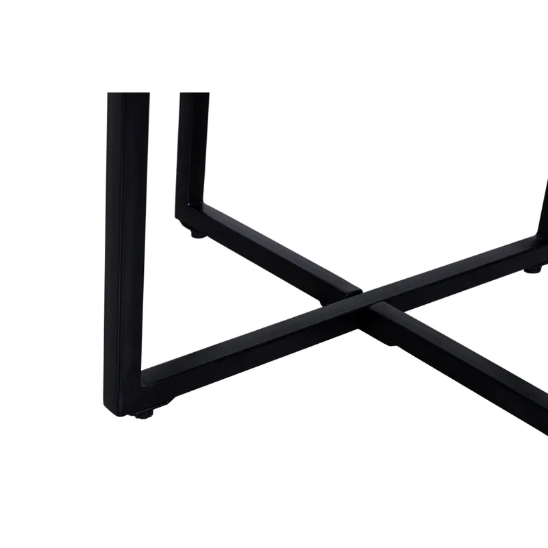 Ames Solid Wood Modern 20\" Round End Table