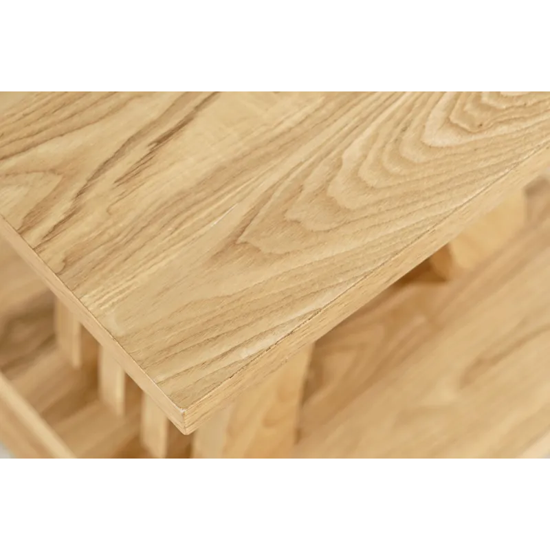 Anthology Contemporary Curved Base Square End Table