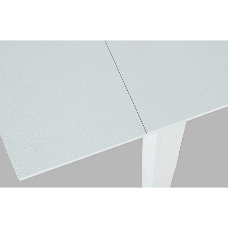 Eastern Tides Coastal Wire-Brushed Acacia Three Piece Backless Counter Height Dining Set