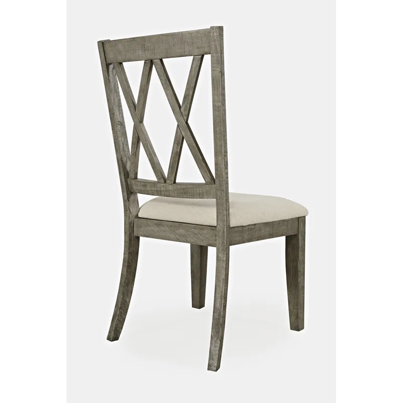 Telluride Rustic Farmhouse Solid Wood Dining Chair(Set Of 2)