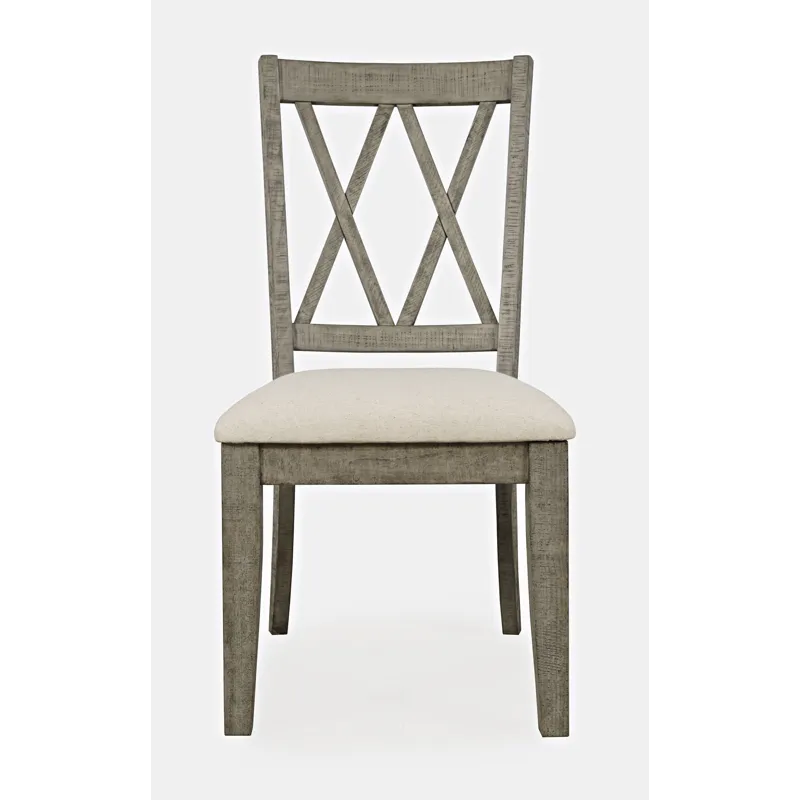 Telluride Rustic Farmhouse Solid Wood Dining Chair(Set Of 2)