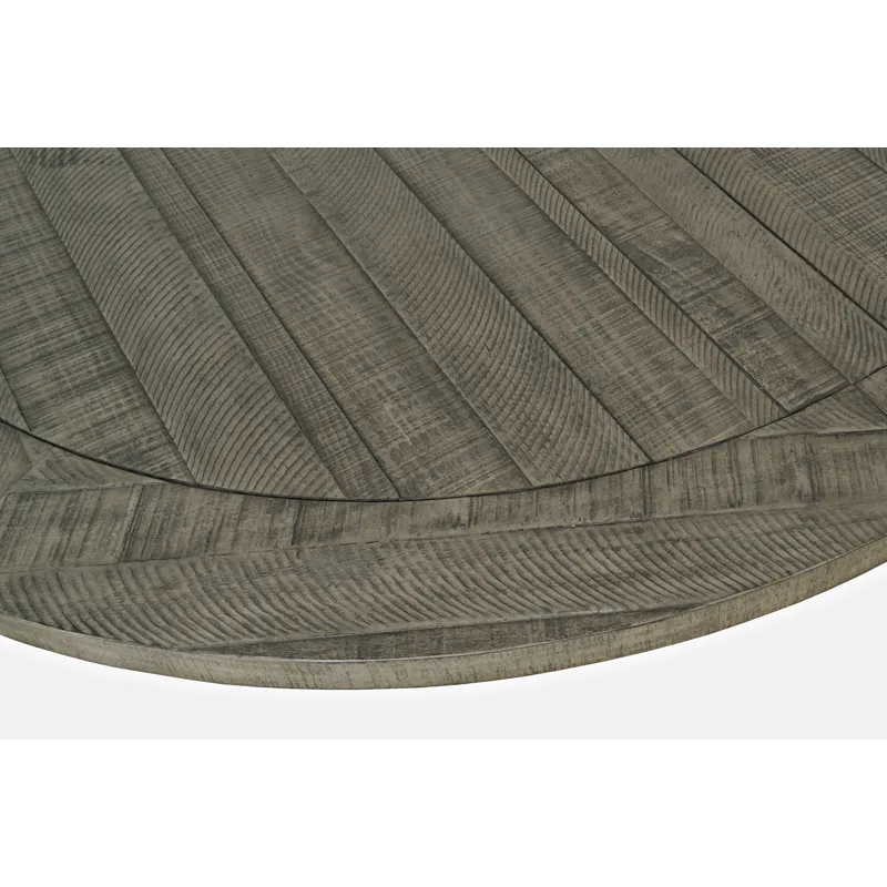 Telluride Contemporary Rustic Farmhouse Solid Wood Seven Piece Counter Height Dining Table Set