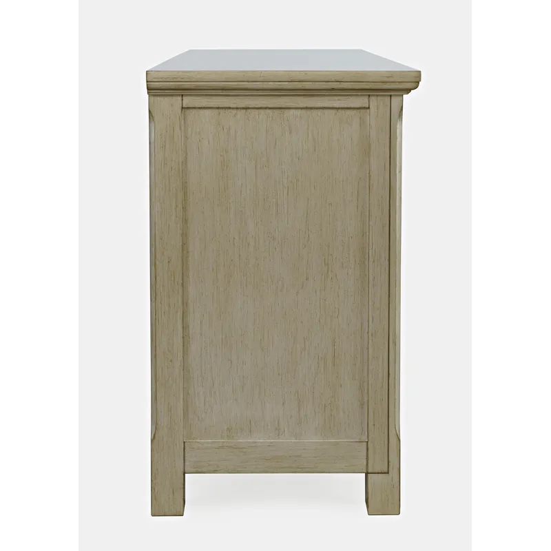 Isabella 54\" Luxury Mirrored Accent Storage Cabinet