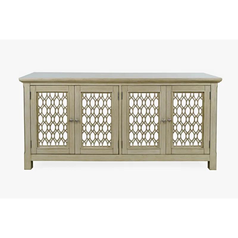 Isabella 69\" Luxury Mirrored Sideboard Storage Cabinet