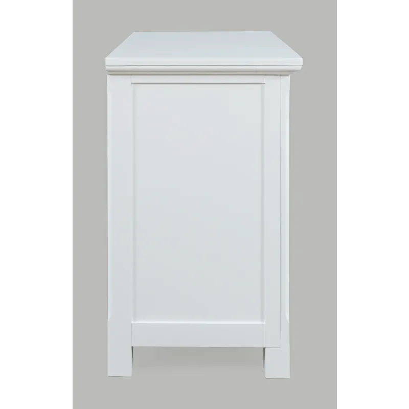 Isabella 38\" Luxury Mirrored Accent Storage Cabinet