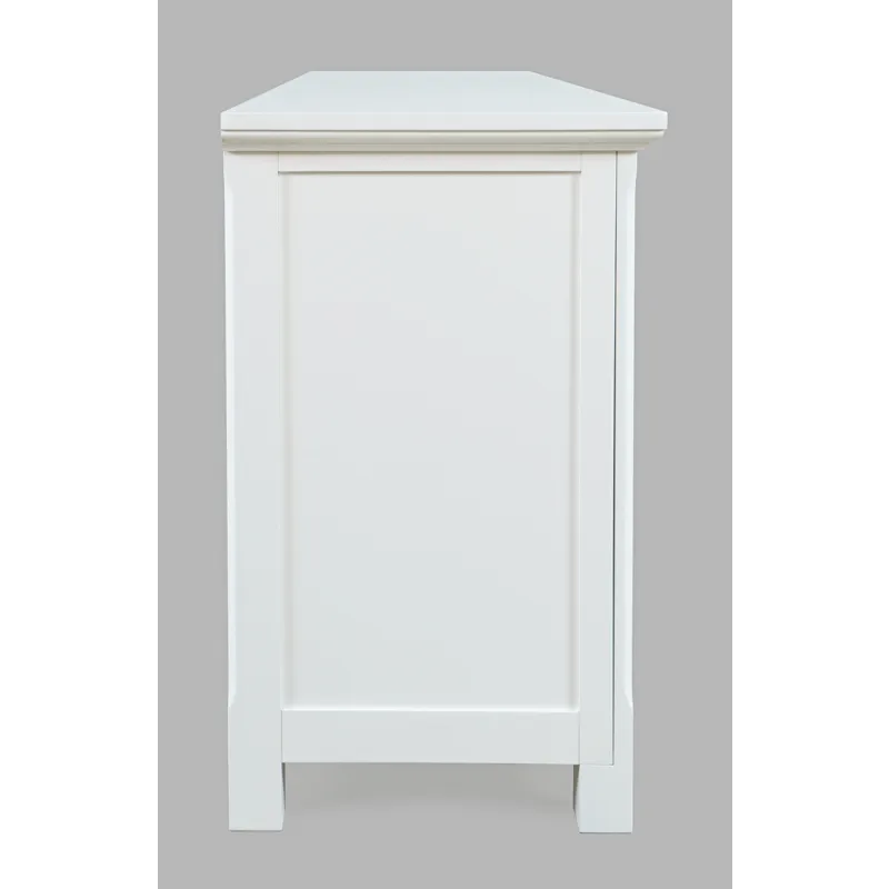 Isabella 69\" Luxury Mirrored Sideboard Storage Cabinet