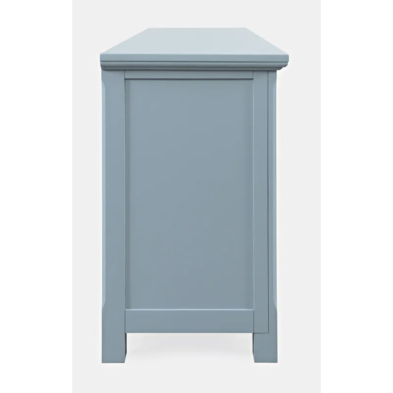 Isabella 69\" Luxury Mirrored Sideboard Storage Cabinet