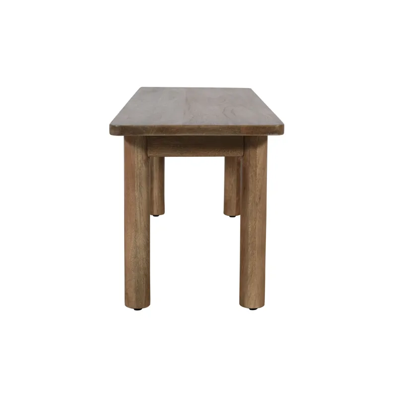 Bodhi 50\" Rustic Solid Wood Dining Bench