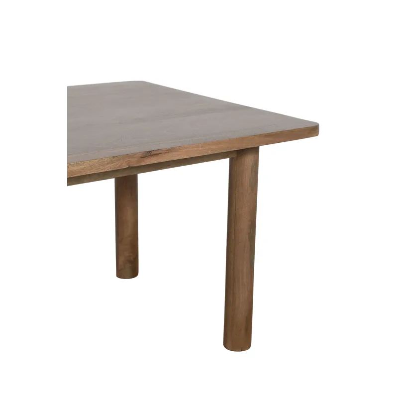 Bodhi 70\" Rustic Solid Wood Dining Table