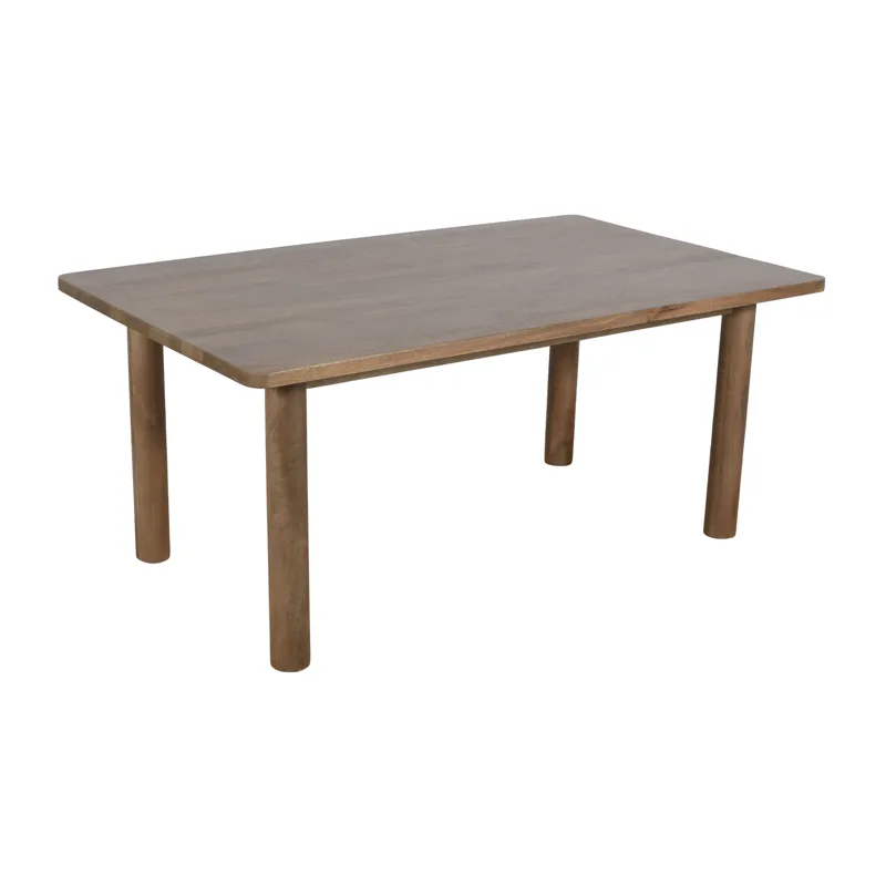 Bodhi 70\" Rustic Solid Wood Dining Table