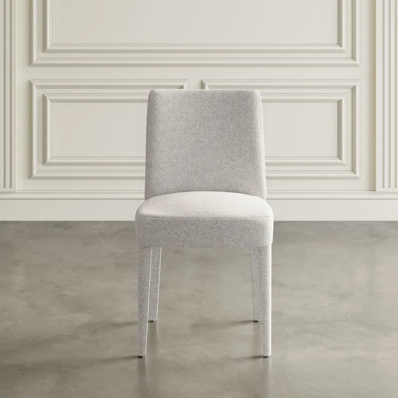 Bodhi 42\" Modern Round Solid Wood Five Piece Upholstered Dining Set