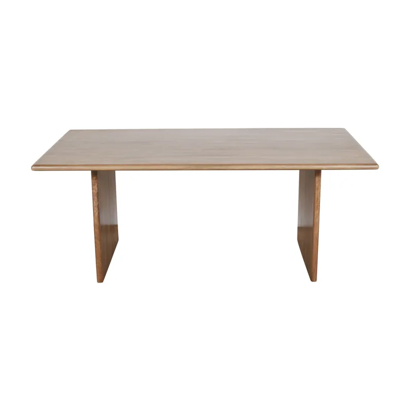 Burke 54\" Rustic Modern Solid Wood Dining Bench