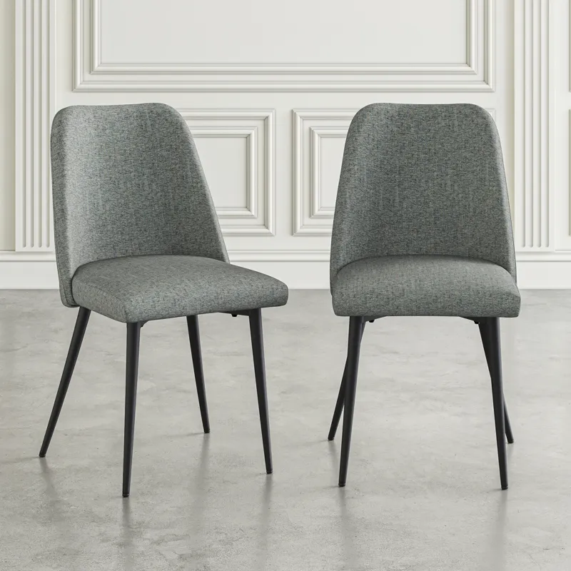 Macey Contemporary Modern Upholstered Dining Chair(Set Of 2)