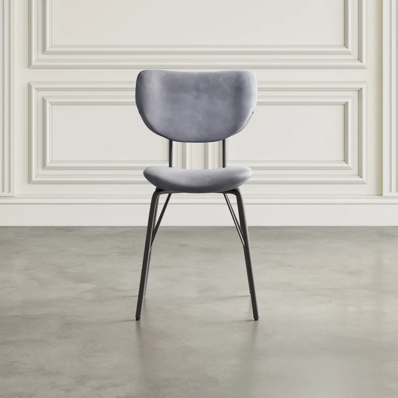 Owen Contemporary Modern Faux Leather Split-Back Upholstered Dining Chair(Set Of 2)