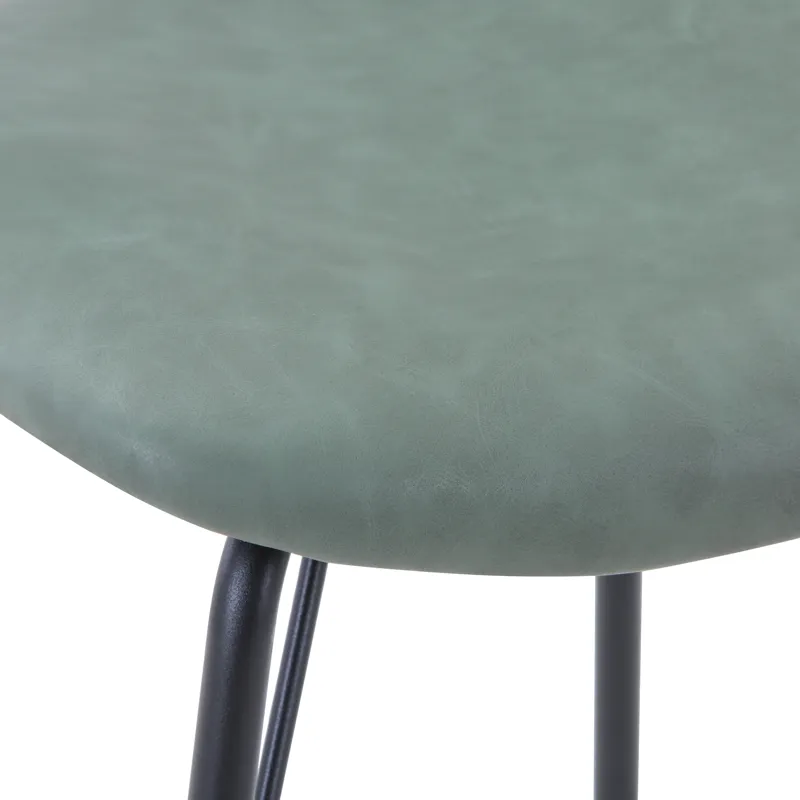 Owen Contemporary Modern Faux Leather Split-Back Upholstered Dining Chair(Set Of 2)