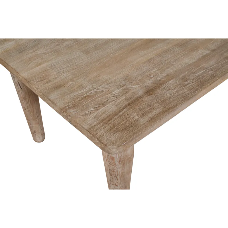 Spader Coastal Modern 5-Piece Dining Set With Solid Wood Table And Spindle Back Chairs