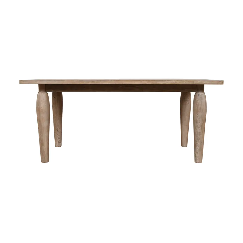 Spader Coastal Modern 5-Piece Dining Set With Solid Wood Table And Spindle Back Chairs