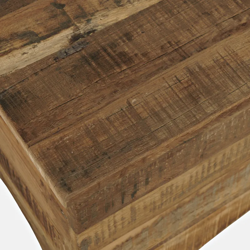 Reclamation 36\" Rustic Reclaimed Solid Wood Storage Chest Cabinet