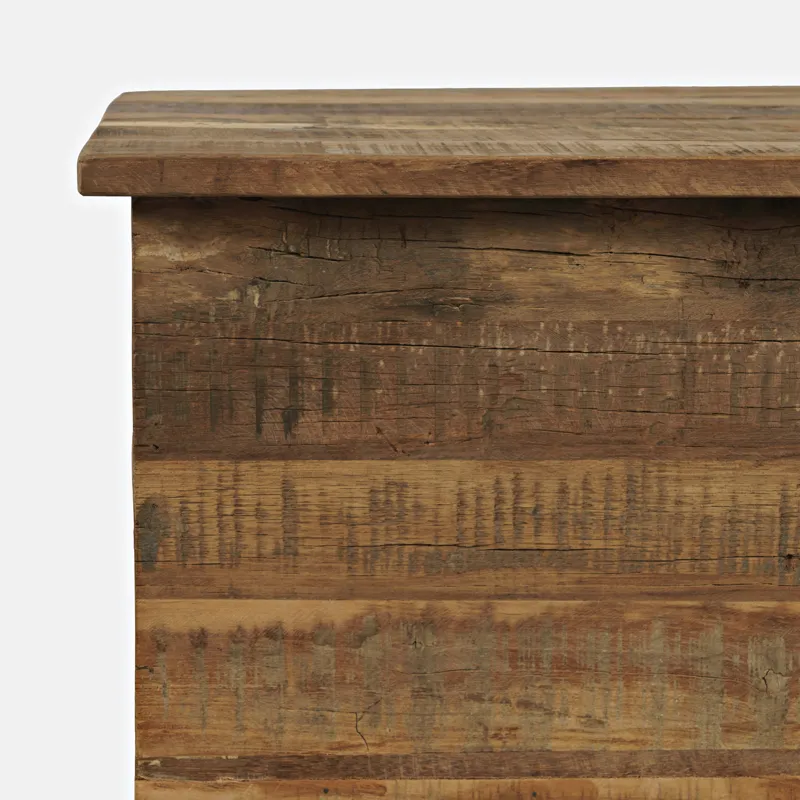 Reclamation 36\" Rustic Reclaimed Solid Wood Storage Chest Cabinet
