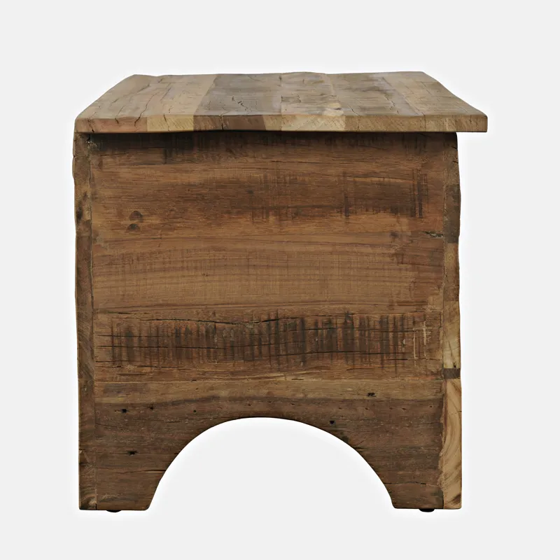 Reclamation 36\" Rustic Reclaimed Solid Wood Storage Chest Cabinet