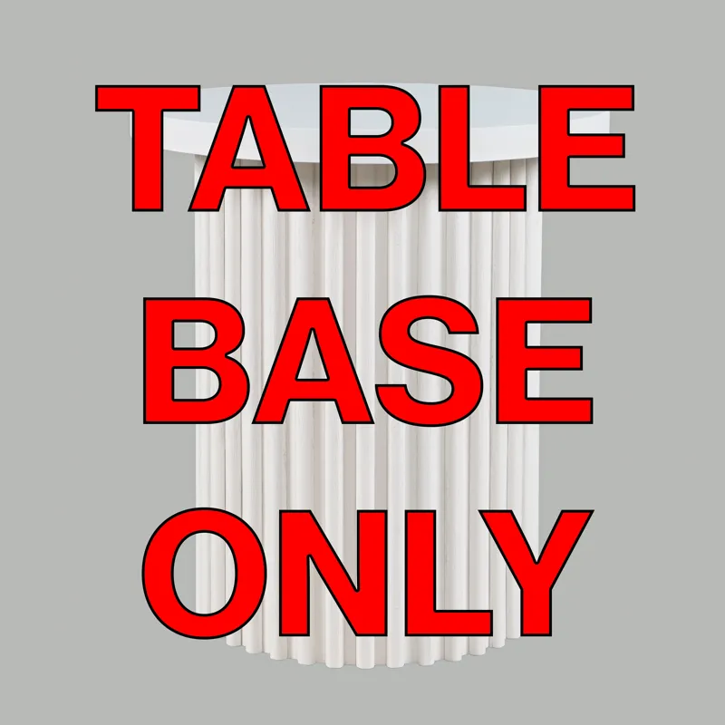 Auden End Table Base White
