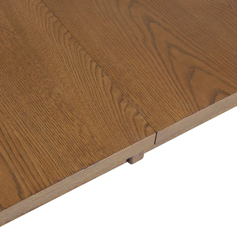 Auden Mid-Century Modern 102\" Double Pedestal Dining Table