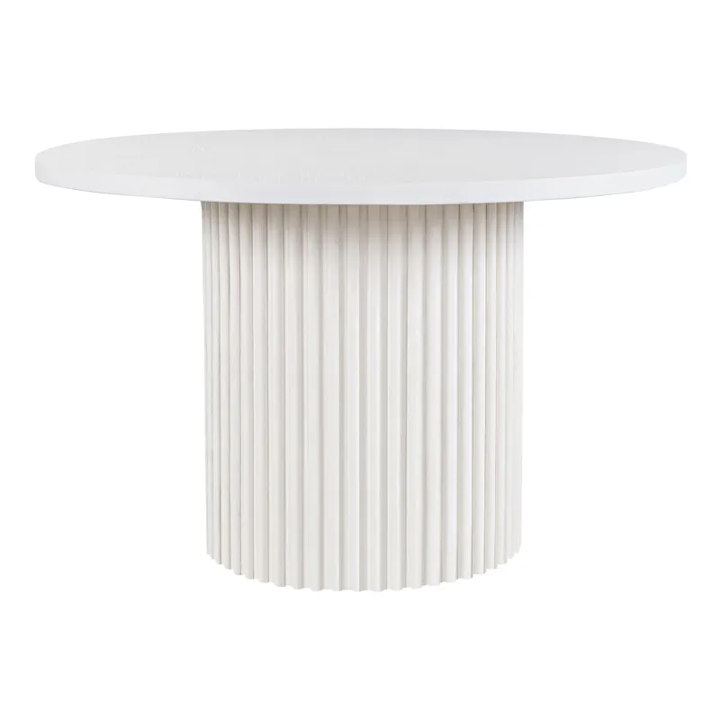 Auden Mid-Century Modern 5-Piece Counter Height Dining Set With Round Table And Spindle Back Barstoo