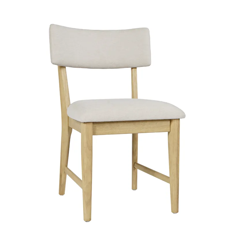 Beck Contemporary Upholstered Split Back Dining Chair Set Of 2