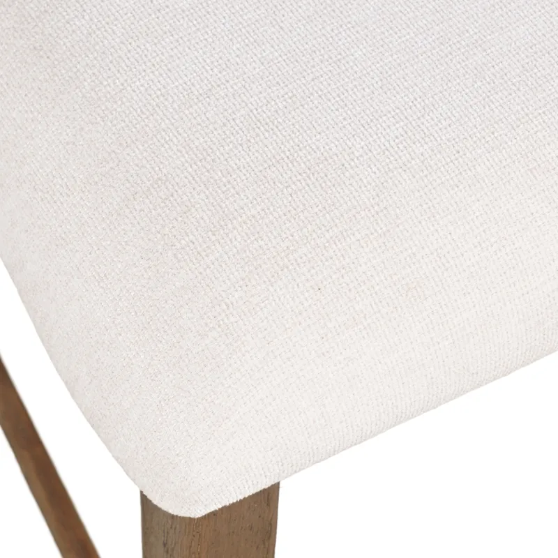 Beck Contemporary Upholstered Split Back Counter Stool Set Of 2