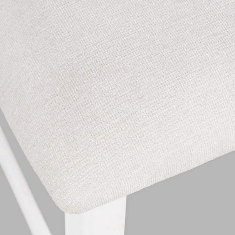 Beck Contemporary Upholstered Split Back Counter Stool Set Of 2