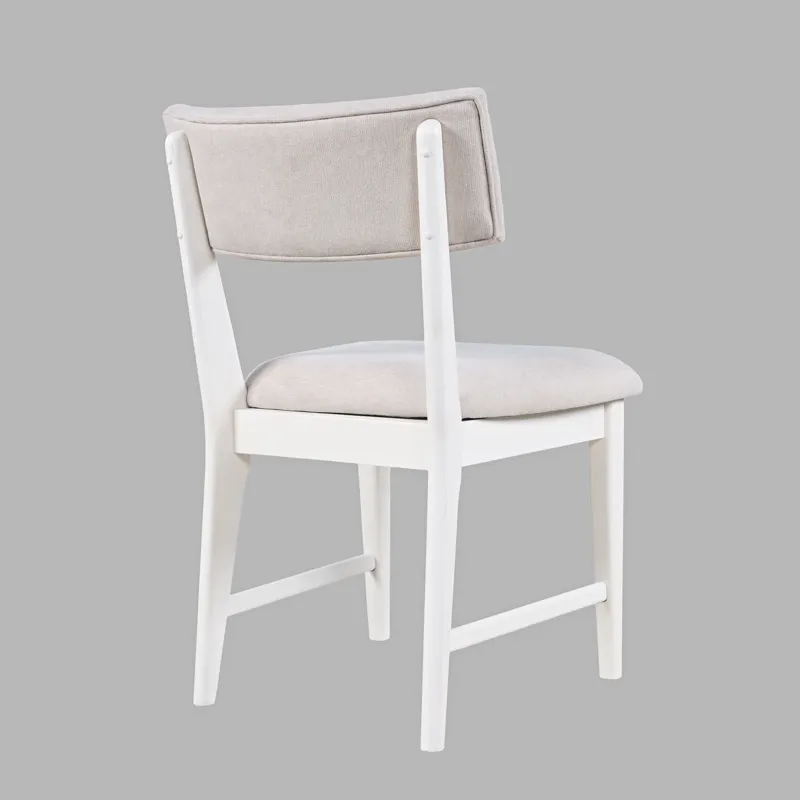 Beck Contemporary Upholstered Split Back Dining Chair Set Of 2