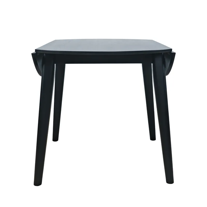 Percy 42\" Contemporary Round Drop-Leaf Dining Table