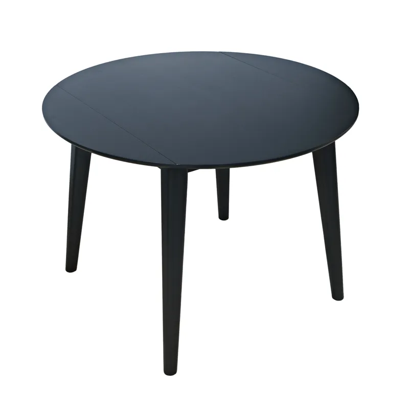 Percy 42\" Contemporary Round Drop-Leaf Dining Table