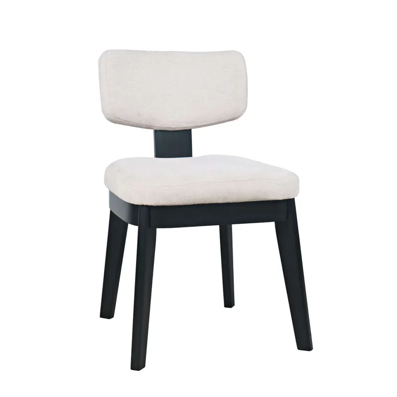 Percy 42" Contemporary Five Piece Drop-Leaf Dining Set With Upholstered Dining Chairs