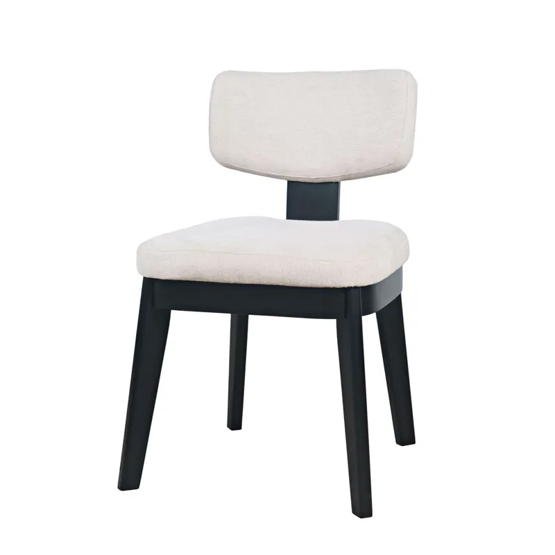 Auden 101" Seven Piece Mid-Century Modern Double Pedestal Dining Set With Upholstered Chairs