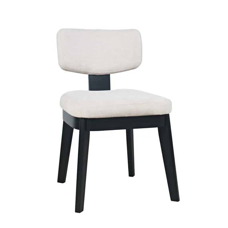 Tate Mid-Century Modern Split Back Upholstered Dining Chair(Set Of 2)