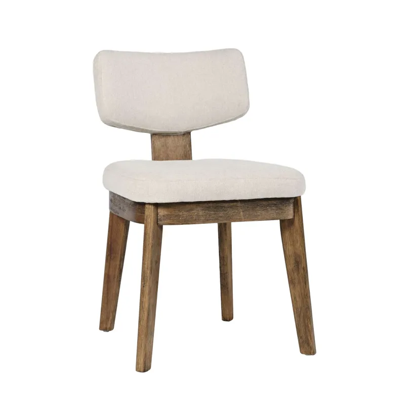 Percy 42" Contemporary Five Piece Drop-Leaf Dining Set With Upholstered Dining Chairs