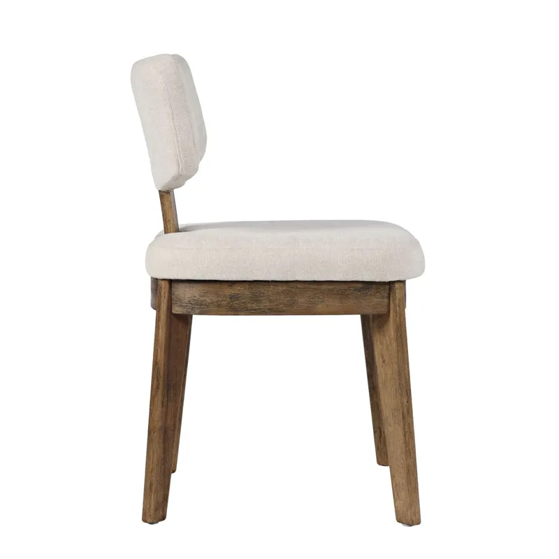 Percy 42" Contemporary Five Piece Drop-Leaf Dining Set With Upholstered Dining Chairs