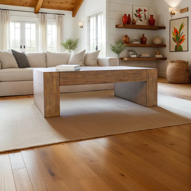 Taos Modern Rustic 52\" Dovetailed Coffee Table