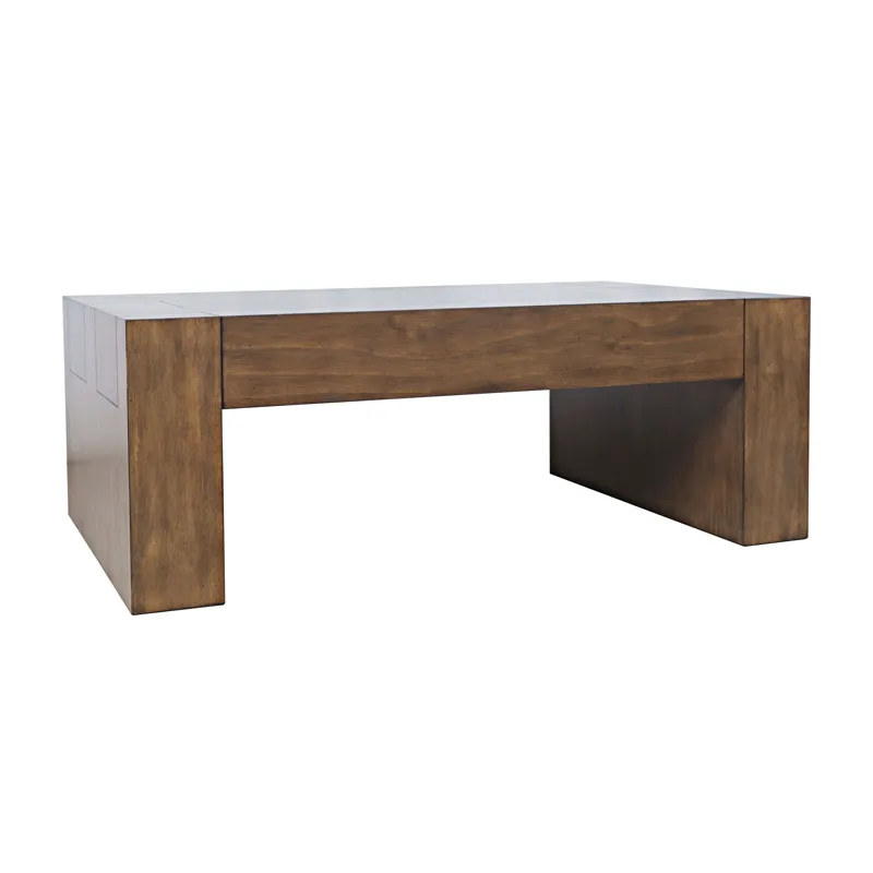 Taos Modern Rustic 52\" Dovetailed Coffee Table