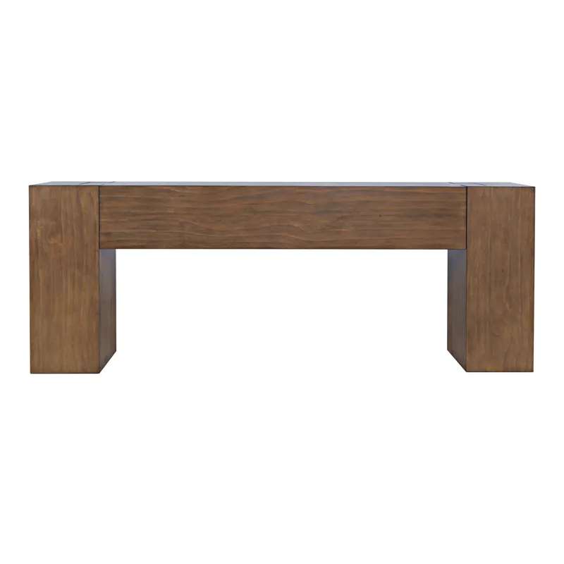 Taos Modern Rustic 79\" Dovetailed Sofa Console Table