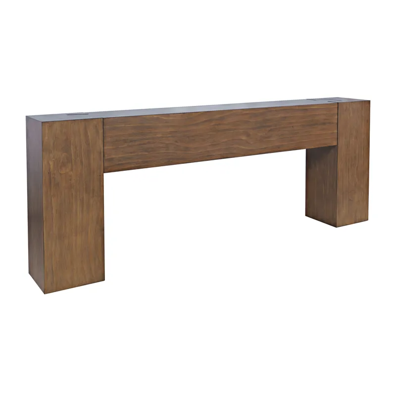 Taos Modern Rustic 79\" Dovetailed Sofa Console Table