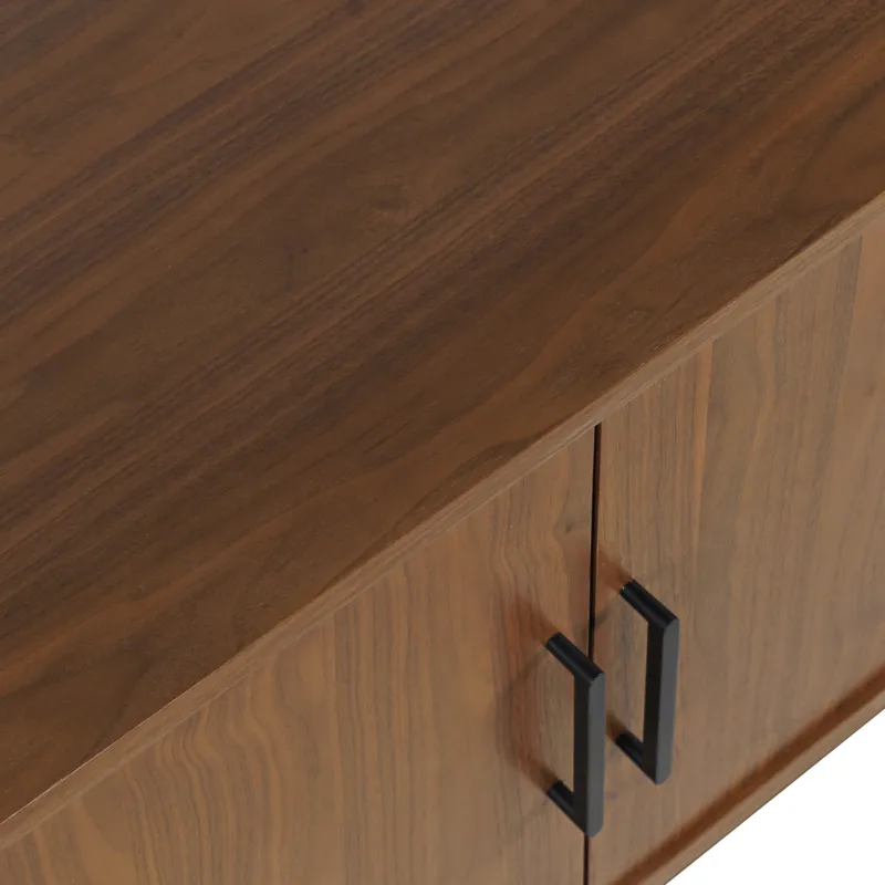 Olson 67\" Mid-Century Modern Scandinavian Console TV Stand Storage Cabinet