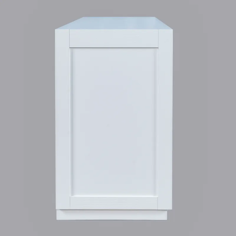 Auburn Hills 50\" Contemporary Media Console With Tempered Glass Doors, Drawers And Adjustable Shelv