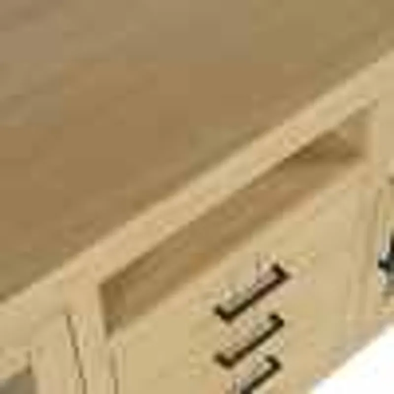 Auburn Hills 60\" Contemporary Media Console With Tempered Glass Doors, Drawers And Adjustable Shelv