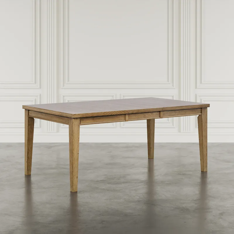 Brentwood Modern Transitional 72\" Rectangular Dining Table With Extension