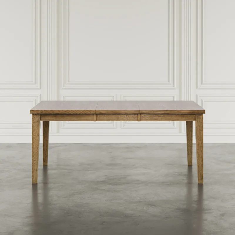 Brentwood Modern Transitional 72\" Rectangular Dining Table With Extension