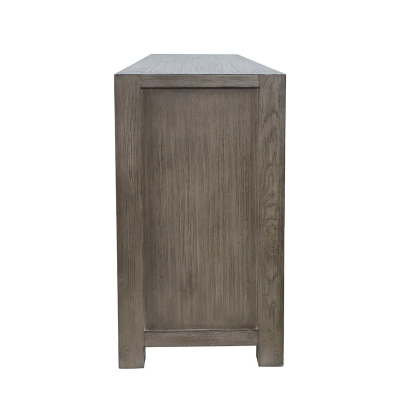 Brownstone 70\" Modern Transitional Media Console TV Stand With Four-Door Cabinet Storage